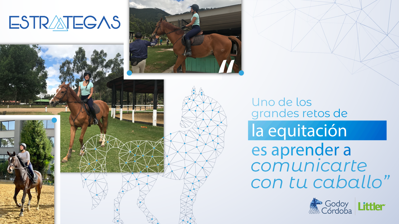 “Uno de los grandes retos de la equitación es aprender a comunicarte con tu caballo”