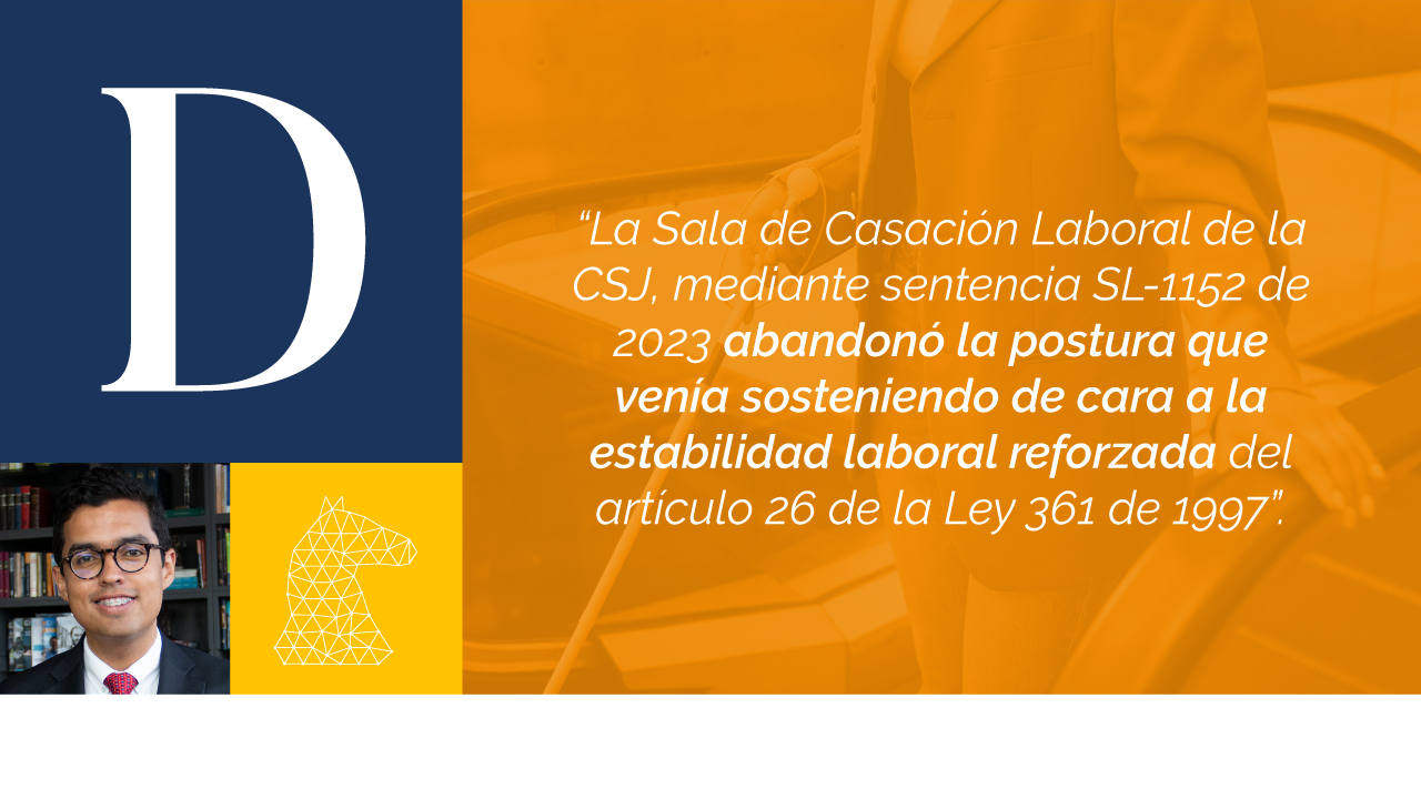 El cambio de rumbo en la aplicación de la Ley 361 de 1997