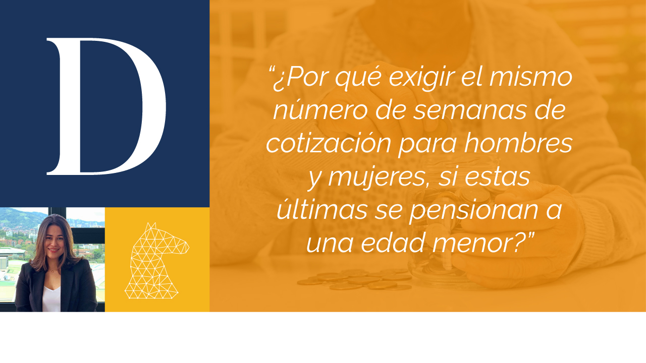 ¿Enfoque de género en pensiones?